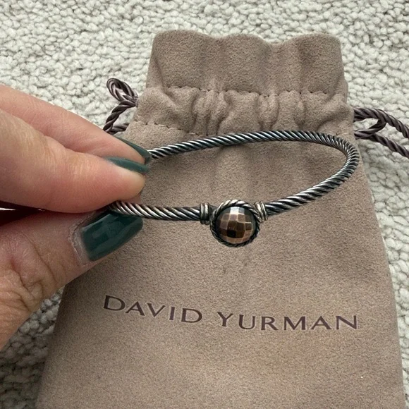 David Yurman Twisted Cable Bracelet - Picture 3 of 9